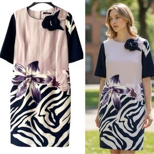 Chantal Short Sleeve Shift Dress